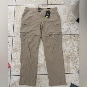 REI women Beige Cargo Pants